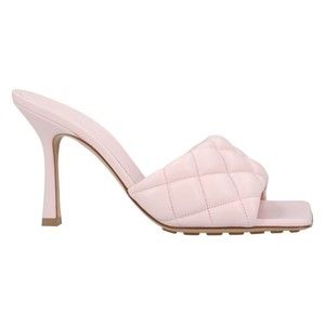 Bottega Veneta Padded Mule Pink - NWT